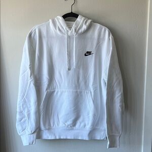 Nike White Pullover Hoodie